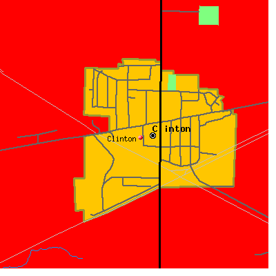 Clinton map