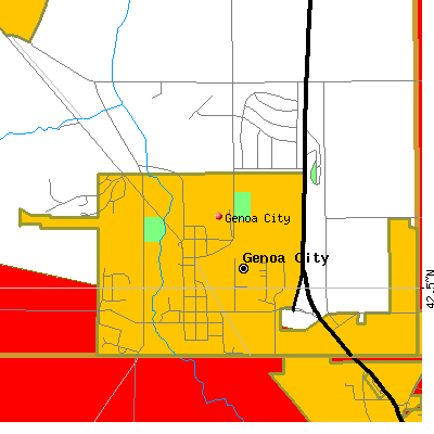 Genoa City map