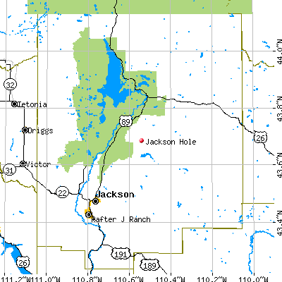 Jackson Hole map