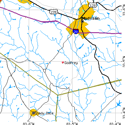 Godfrey map