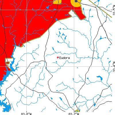 Eudora map