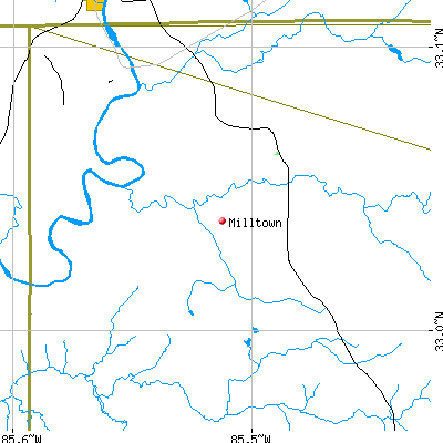 Milltown map