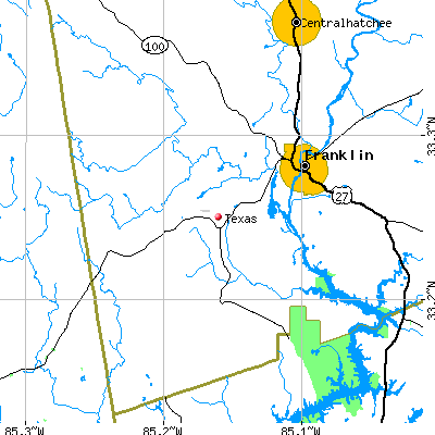 Texas map