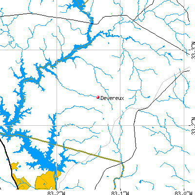 Devereux map