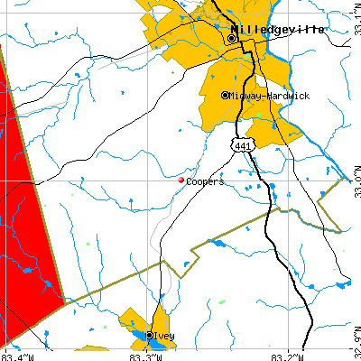 Coopers map