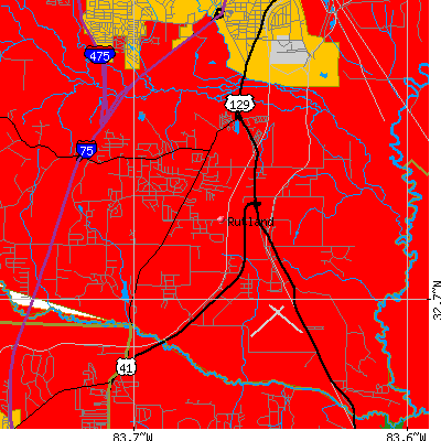 Rutland map