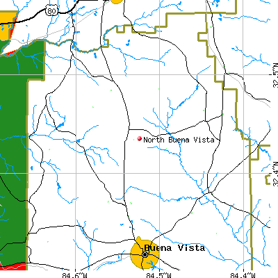 North Buena Vista map