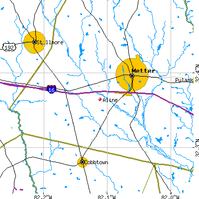 Aline map