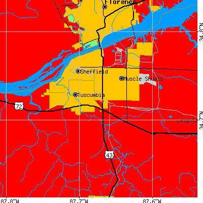 Tri-Cities map