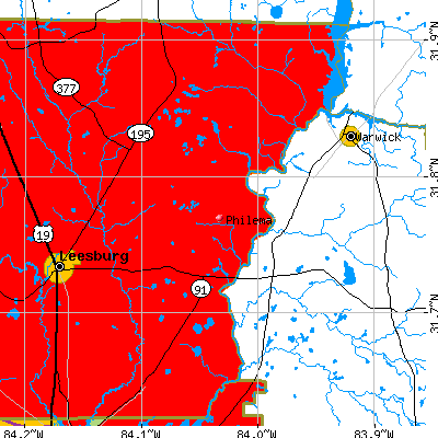 Philema map