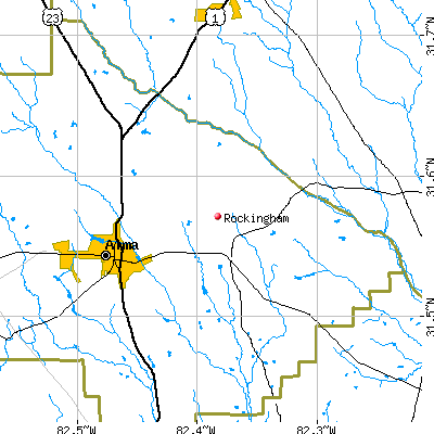 Rockingham map