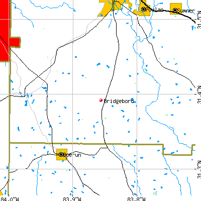 Bridgeboro map