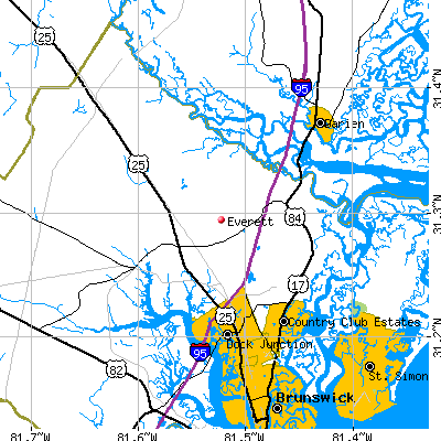 Everett map