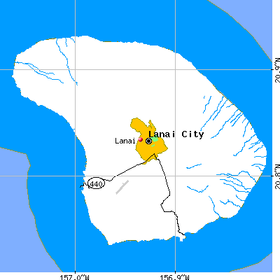 Lanai map