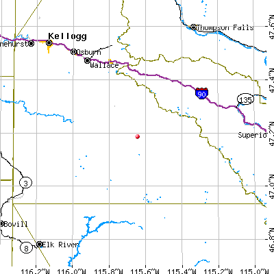 Avery-Clarkia map