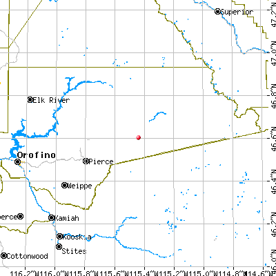 Pierce-Headquarters map