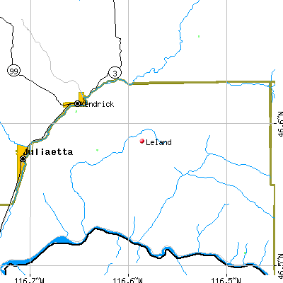 Leland map
