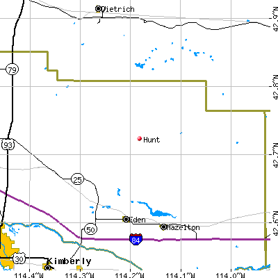 Hunt map