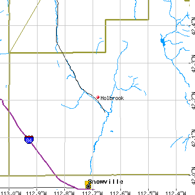 Holbrook map