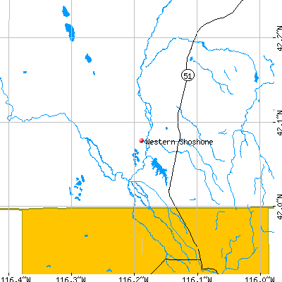 Western Shoshone map