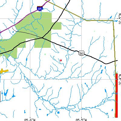 Little Texas-Society Hill map