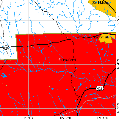 Crawford map