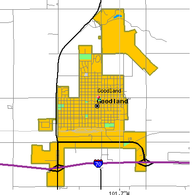 Goodland map