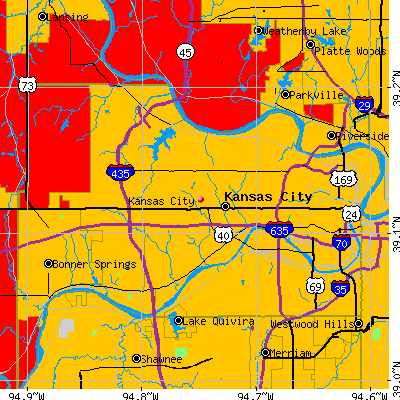 Kansas City map