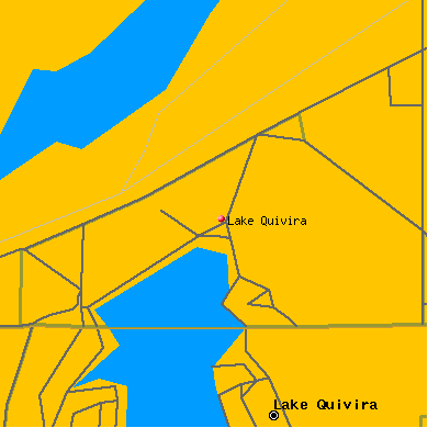 Lake Quivira map