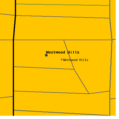 Westwood Hills map