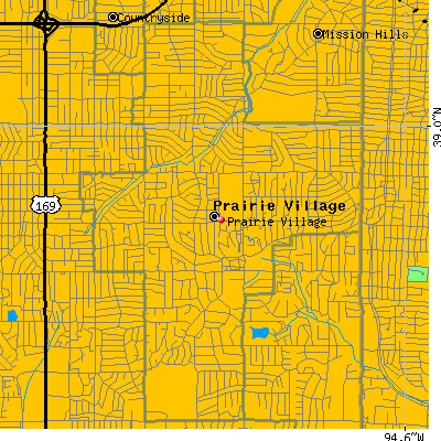 Prairie Village map