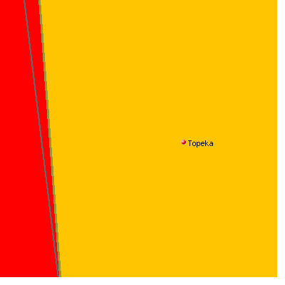 Topeka map