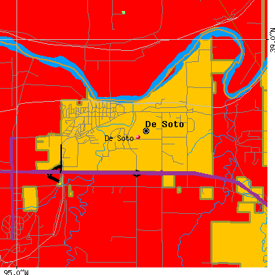 De Soto map