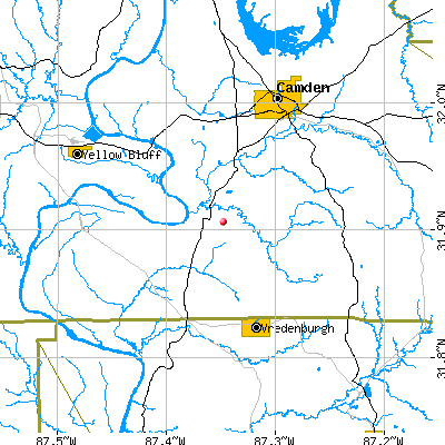 Coy-Fatama map