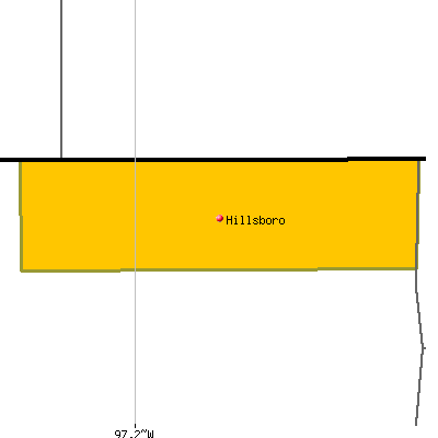 Hillsboro map