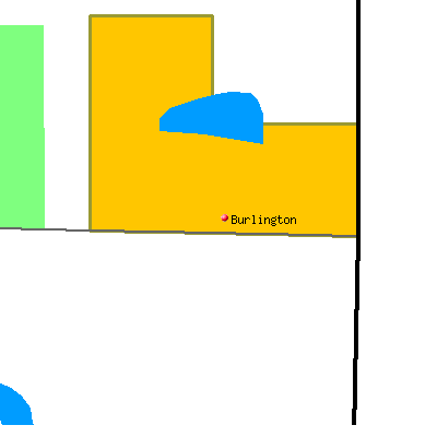 Burlington map
