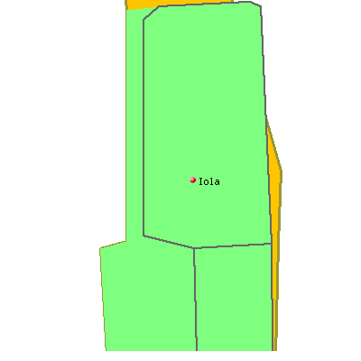 Iola map