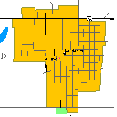 La Harpe map