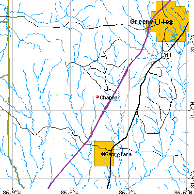 Chapman map