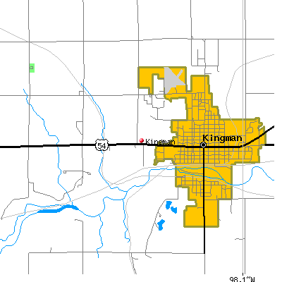 Kingman map