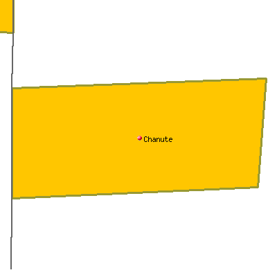Chanute map