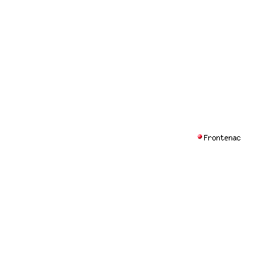 Frontenac map