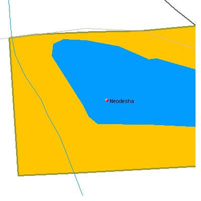 Neodesha map