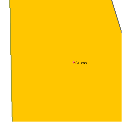 Galena map