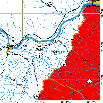 Garrison map