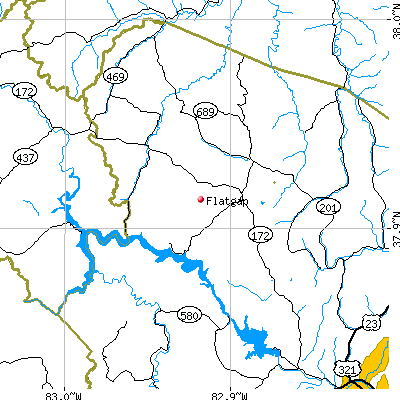 Flatgap map