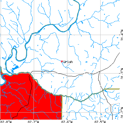 Uriah map