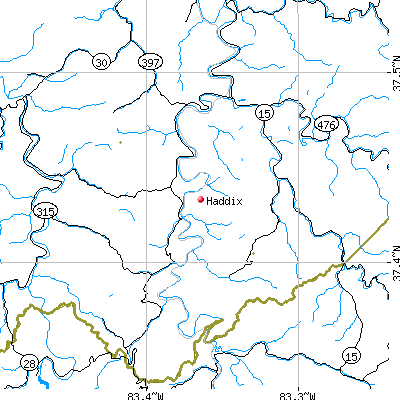 Haddix map