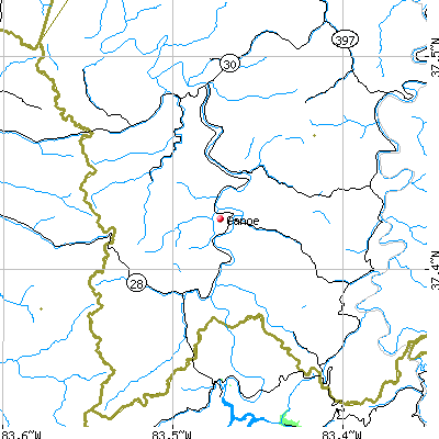 Canoe map