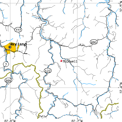 McDowell map